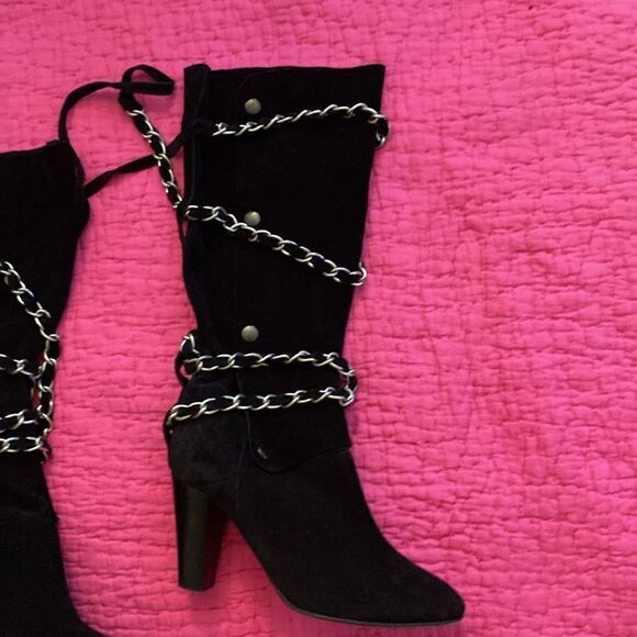 Isabel Marant suede  chain boots, size 39(8,5) - Picture 7 of 16
